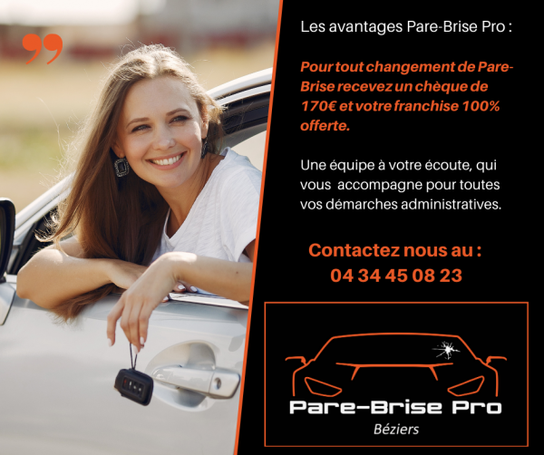 PARE-BRISE PRO à Béziers