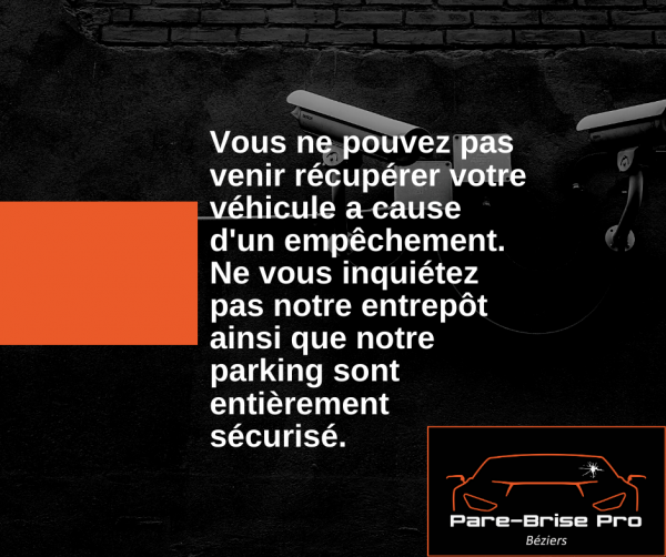 Réparation pare-brise à Béziers
